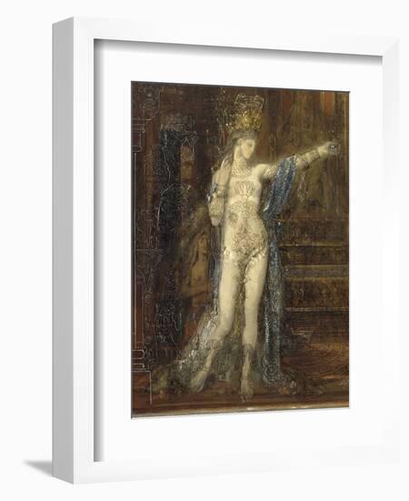 Salomé dansant dite "Salomé tatouée"-Gustave Moreau-Framed Giclee Print