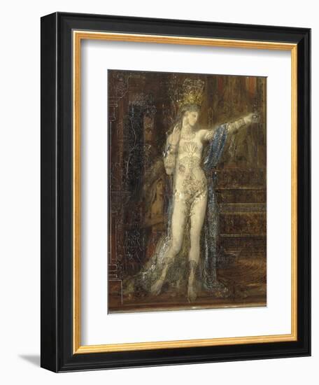 Salomé dansant dite "Salomé tatouée"-Gustave Moreau-Framed Giclee Print