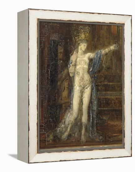 Salomé dansant dite "Salomé tatouée"-Gustave Moreau-Framed Premier Image Canvas