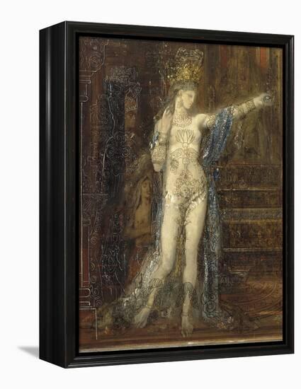 Salomé dansant dite "Salomé tatouée"-Gustave Moreau-Framed Premier Image Canvas