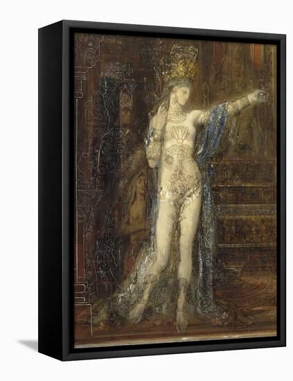 Salomé dansant dite "Salomé tatouée"-Gustave Moreau-Framed Premier Image Canvas