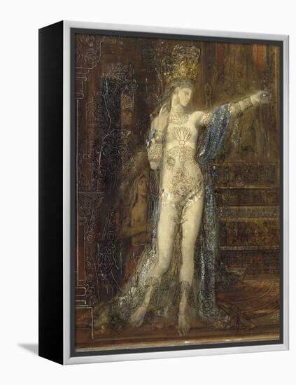 Salomé dansant dite "Salomé tatouée"-Gustave Moreau-Framed Premier Image Canvas