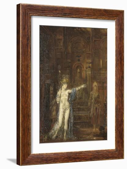 Salomé dansant dite "Salomé tatouée"-Gustave Moreau-Framed Giclee Print