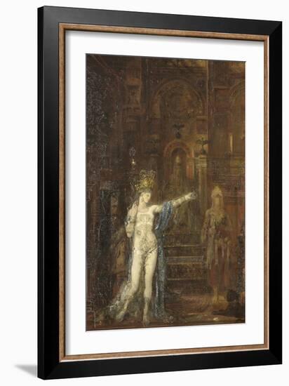 Salomé dansant dite "Salomé tatouée"-Gustave Moreau-Framed Giclee Print