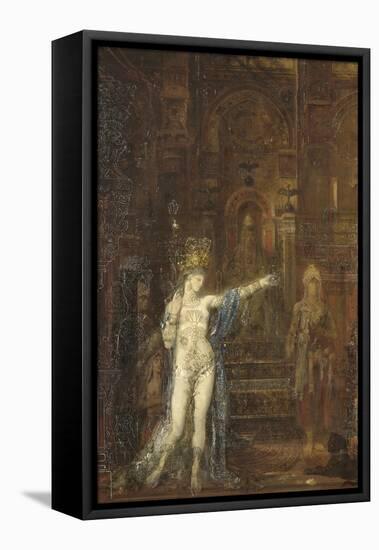 Salomé dansant dite "Salomé tatouée"-Gustave Moreau-Framed Premier Image Canvas