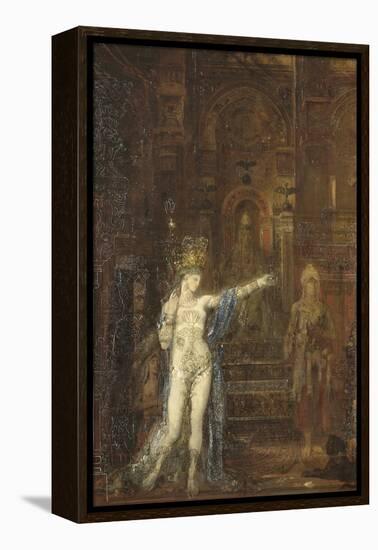 Salomé dansant dite "Salomé tatouée"-Gustave Moreau-Framed Premier Image Canvas