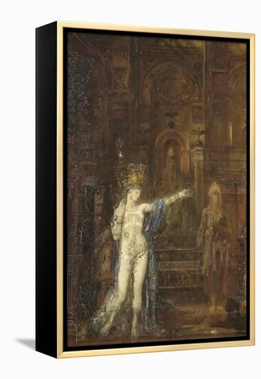 Salomé dansant dite "Salomé tatouée"-Gustave Moreau-Framed Premier Image Canvas