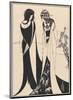 Salome - John and Salomé-Aubrey Beardsley-Mounted Premium Giclee Print