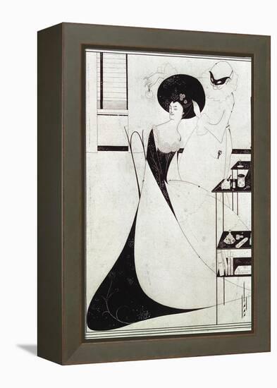 Salome's Toilette, 1894-Aubrey Beardsley-Framed Premier Image Canvas
