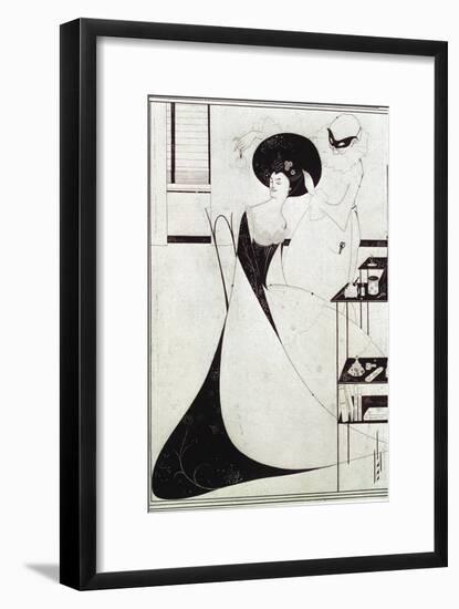 Salome's Toilette, 1894-Aubrey Beardsley-Framed Giclee Print