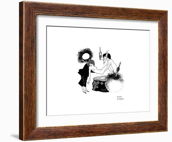 Salome, Tailpiece-Aubrey Beardsley-Framed Giclee Print