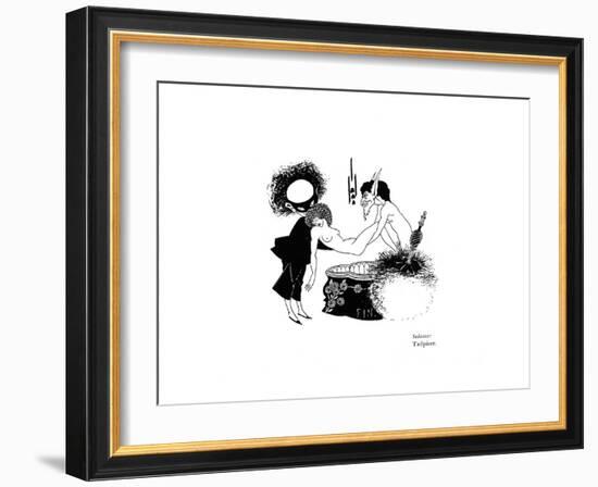 Salome, Tailpiece-Aubrey Beardsley-Framed Giclee Print