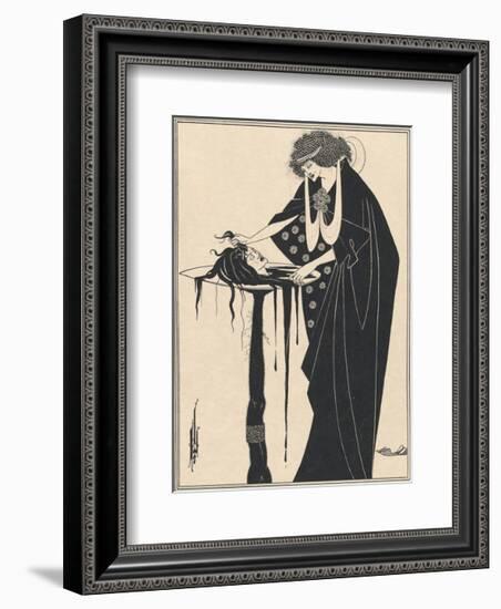 Salome - The Dancer's Reward-Aubrey Beardsley-Framed Premium Giclee Print