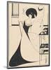 Salome - The Toilette of Salomé-Aubrey Beardsley-Mounted Premium Giclee Print