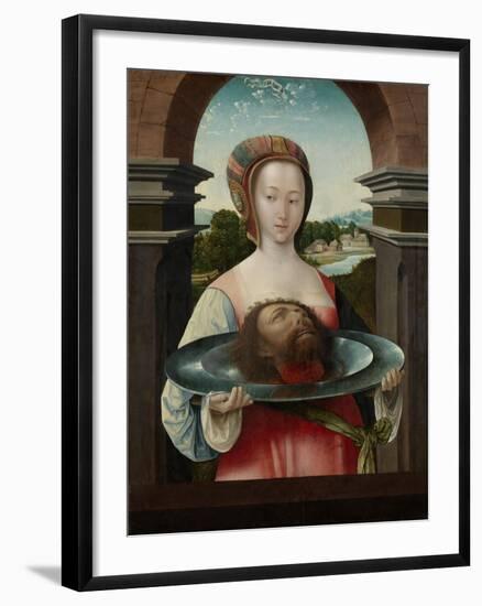 Salome with the Head of John the Baptist, 1524-Jacob Cornelisz van Oostsanen-Framed Giclee Print