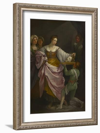 Salome with the Head of Saint John the Baptist, C.1639-42-Guido Reni-Framed Giclee Print