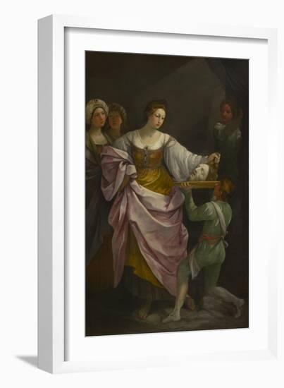 Salome with the Head of Saint John the Baptist, C.1639-42-Guido Reni-Framed Giclee Print