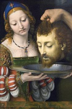 Salome with the Head of Saint John the Baptist' Art Print - Andrea Solario  | Art.com