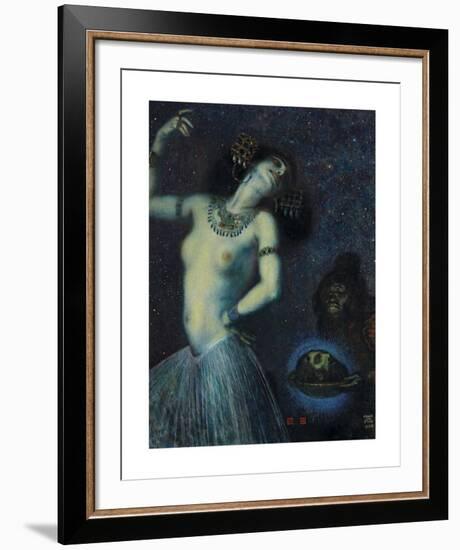 Salome-Franz von Stuck-Framed Premium Giclee Print