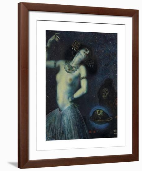 Salome-Franz von Stuck-Framed Premium Giclee Print