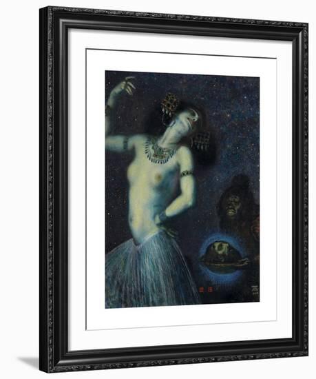 Salome-Franz von Stuck-Framed Premium Giclee Print