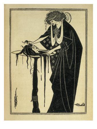 'Salome' Art Print - Aubrey Beardsley | Art.com