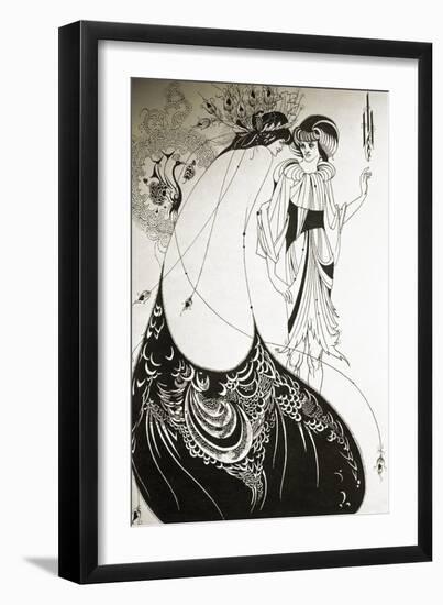 Salome-Aubrey Beardsley-Framed Giclee Print