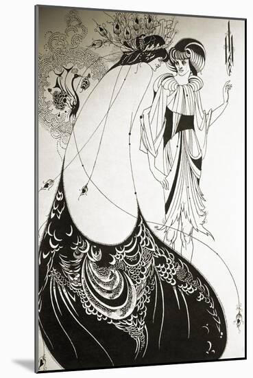 Salome-Aubrey Beardsley-Mounted Giclee Print