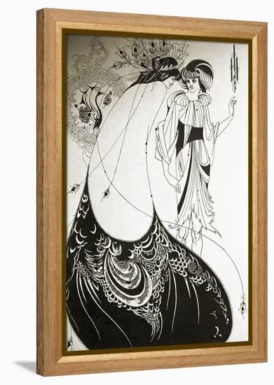 Salome-Aubrey Beardsley-Framed Premier Image Canvas