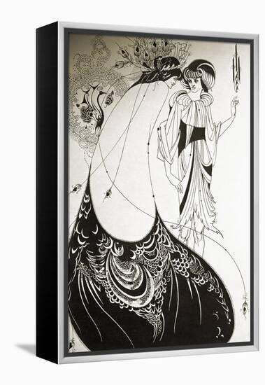 Salome-Aubrey Beardsley-Framed Premier Image Canvas