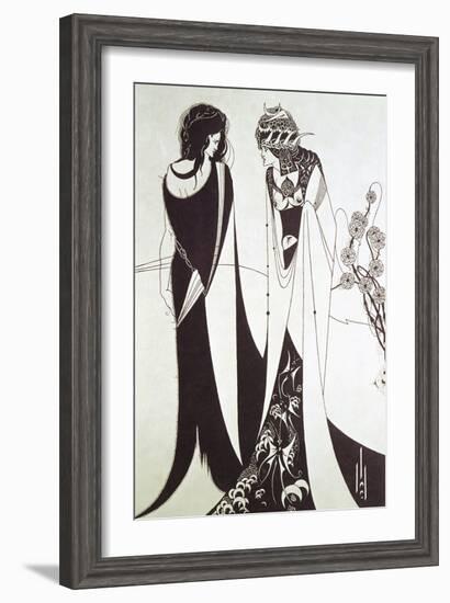 Salome-Aubrey Beardsley-Framed Giclee Print