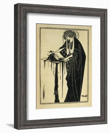 Salome-Aubrey Beardsley-Framed Premium Giclee Print