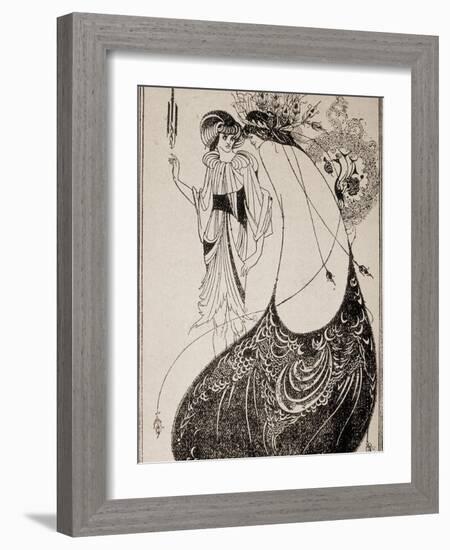 Salome-Aubrey Beardsley-Framed Art Print