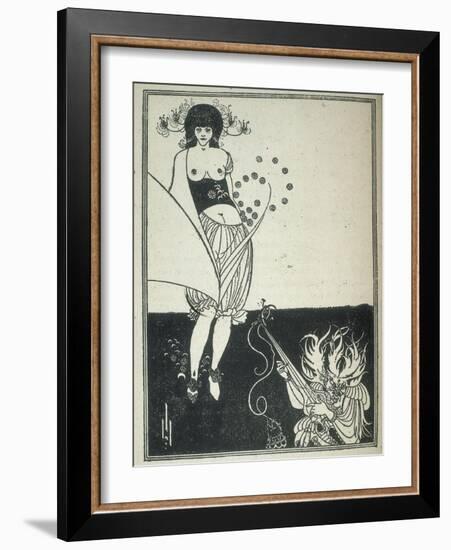 Salome-Aubrey Beardsley-Framed Art Print