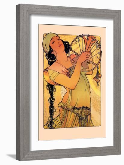 Salome-Alphonse Mucha-Framed Art Print