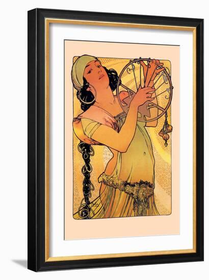 Salome-Alphonse Mucha-Framed Art Print