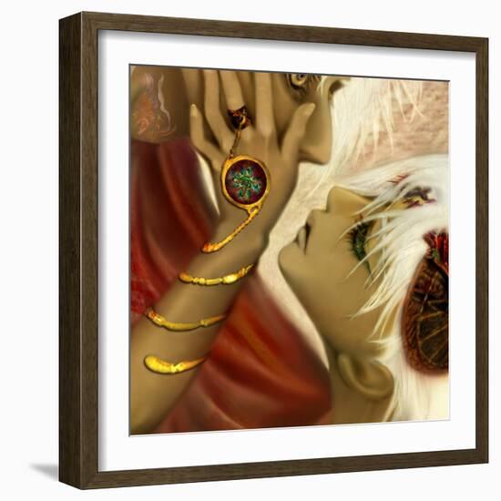 Salome-Meiya Y-Framed Giclee Print