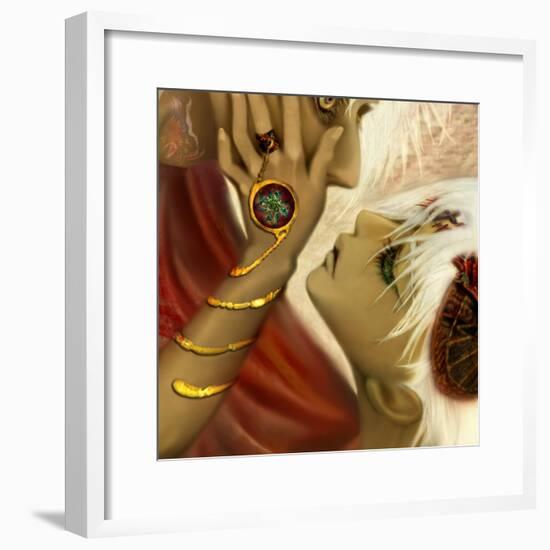 Salome-Meiya Y-Framed Giclee Print