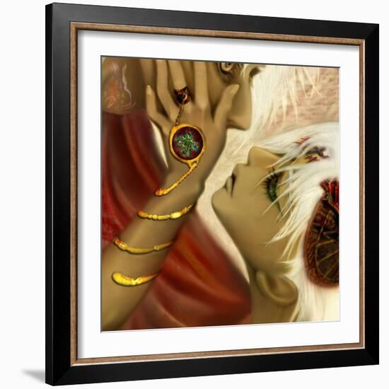 Salome-Meiya Y-Framed Giclee Print