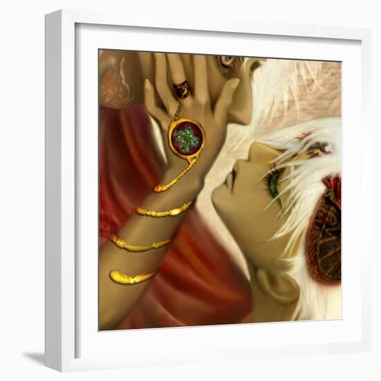 Salome-Meiya Y-Framed Giclee Print