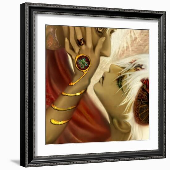 Salome-Meiya Y-Framed Giclee Print