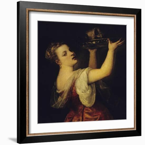 Salome-Titian (Tiziano Vecelli)-Framed Giclee Print