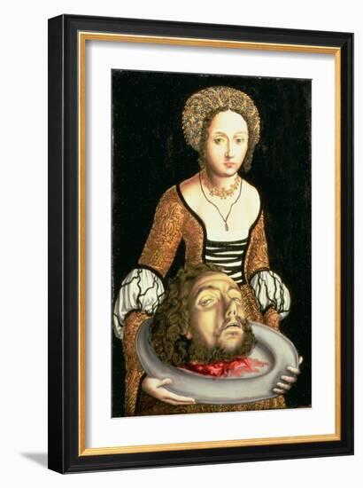 Salome-Lucas Cranach the Elder-Framed Giclee Print