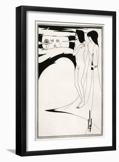 ' Salome '-Aubrey Beardsley-Framed Giclee Print