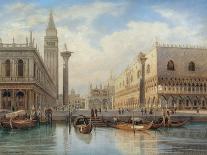 La Piazza San Marco, Venice, 1864-Salomon Corrodi-Framed Premier Image Canvas
