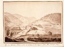 View of Montioni, Taken from the Middle of the Vine, 1812-Salomon Guillaume Counis-Framed Giclee Print