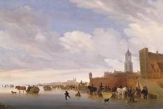Winter Scene Near Utrecht, 1658-Salomon van Ruisdael-Giclee Print