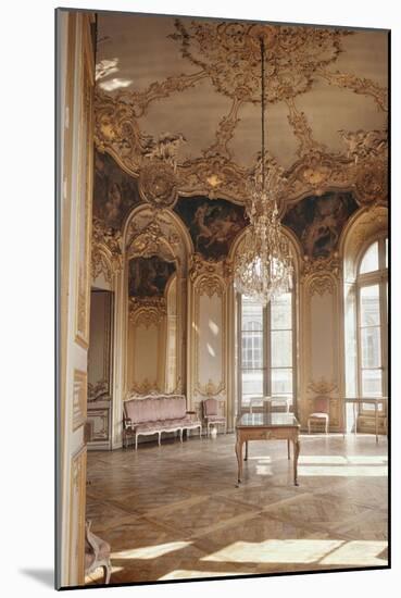 Salon de la Princesse de Soubise (salon ovale). Vue en hauteur-null-Mounted Giclee Print