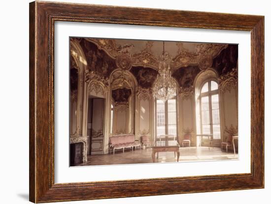 Salon de la Princesse de Soubise (salon ovale)-null-Framed Giclee Print
