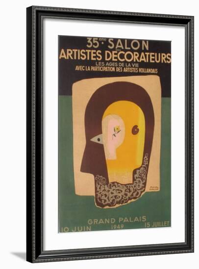 Salon des Arts Ménagers 49-Paul Colin-Framed Premium Edition